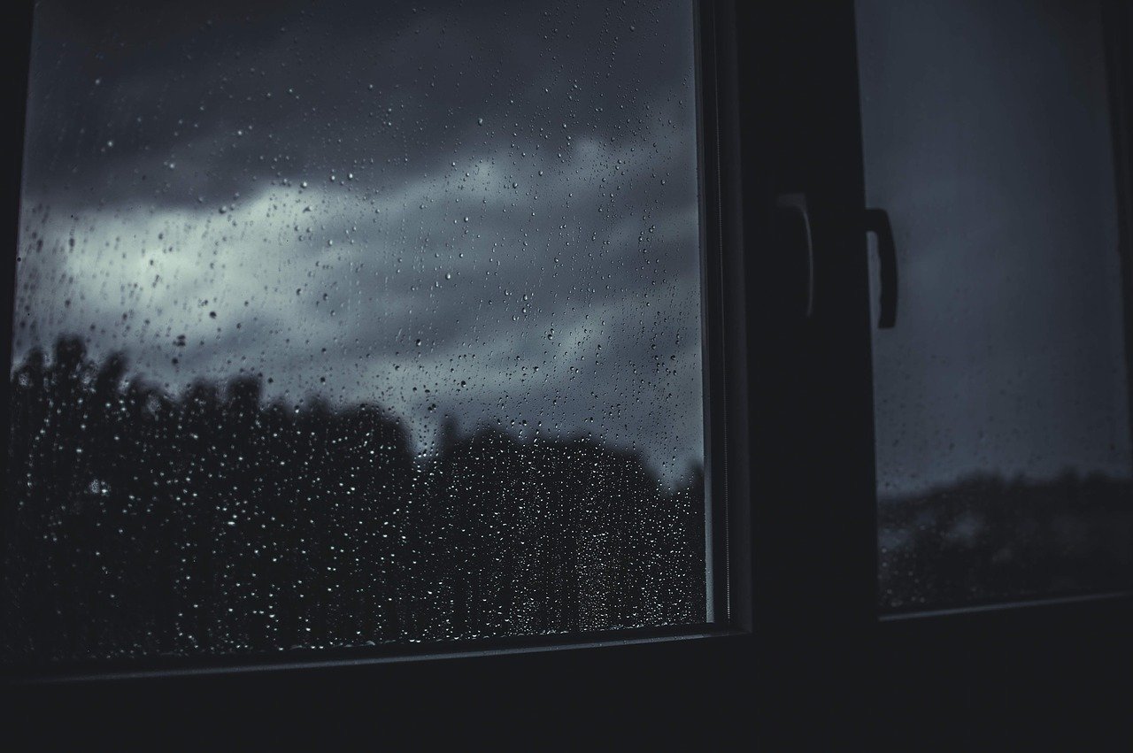 Fenster Feuchtigkeit Niederschlag Regen Wetter