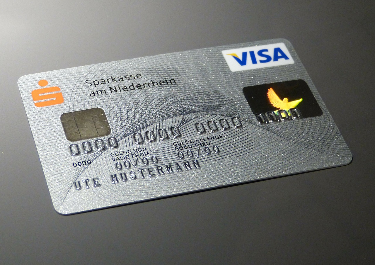 Bank Bankkarte EC-Karte Visa-Karte Kreditkarte Sparkasse